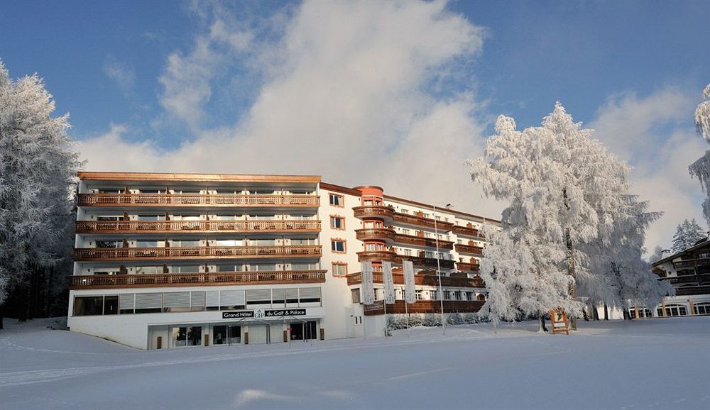 Grand Hotel Du Golf & Palace Crans-Montana Exterior photo